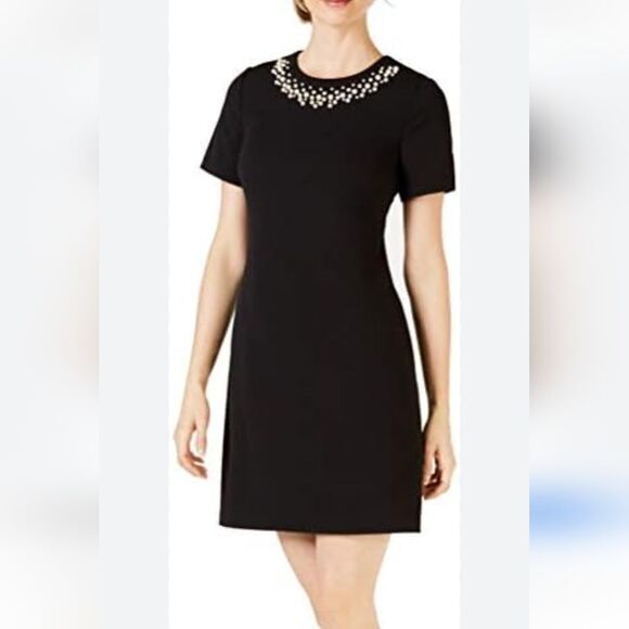 Calvin Klein  Dressy Black Dress. Old Money, Quiet Elegance - Picture 13 of 13
